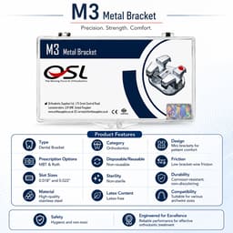 OSL M3 Metal Orthdontic Bracket Kits - 2