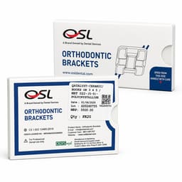 OSL Qatalyst Polycrystalline Ceramic Bracket Kit - MBT 0.018 - 2