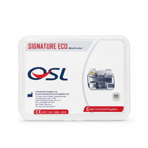 OSL Signature Eco Metal Orthodontic Bracket Kits