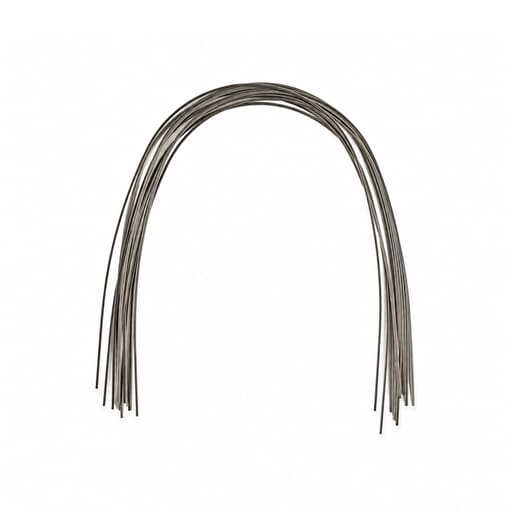 OSL Stainless Steel Ovoid Form Archwires - Round Upper 0.014 (Pack of 10)