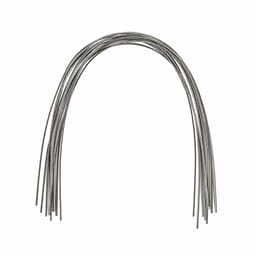 OSL Stainless Steel Ovoid Form Archwires - Round Upper 0.016 (Pack of 10)