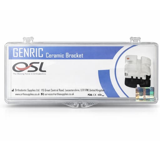 OSL Genric Ceramic Bracket Kit - MBT 0.022