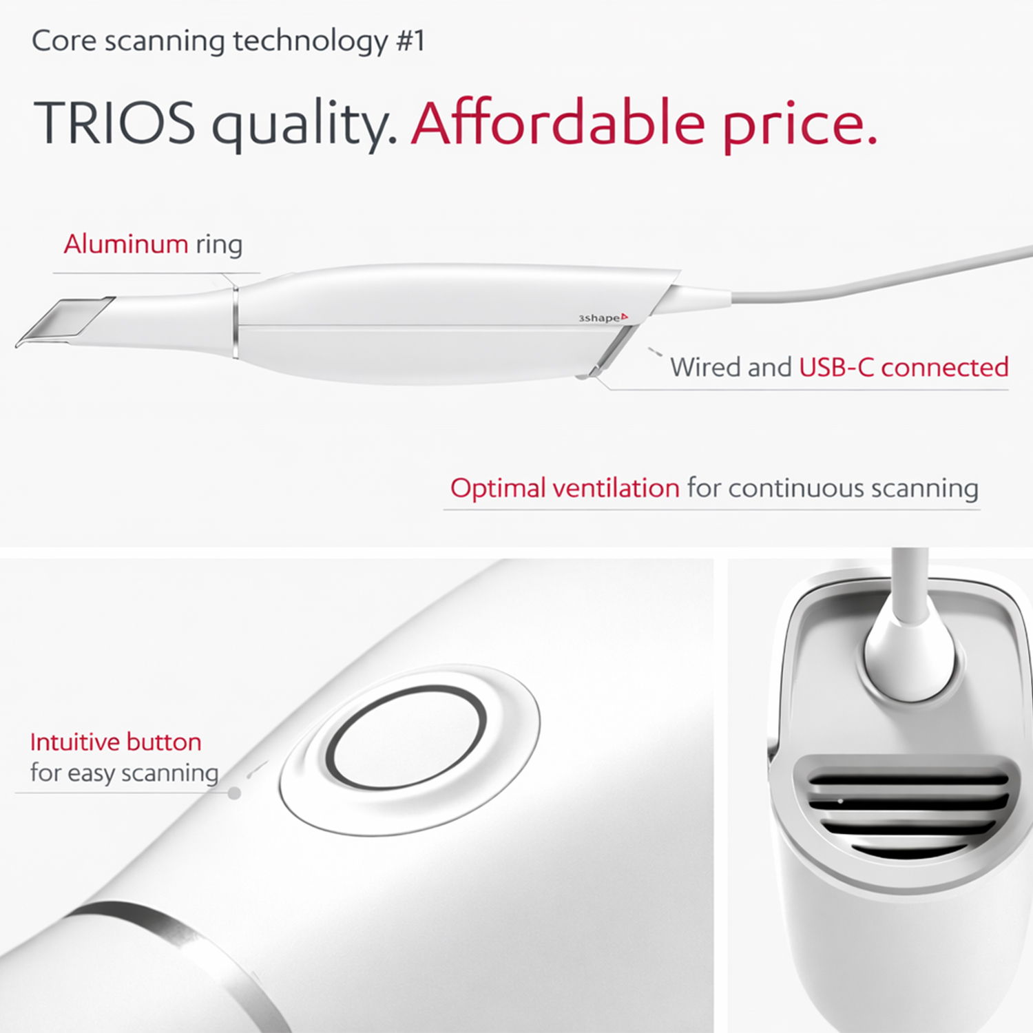 3Shape Trios Core Intraoral Scanner