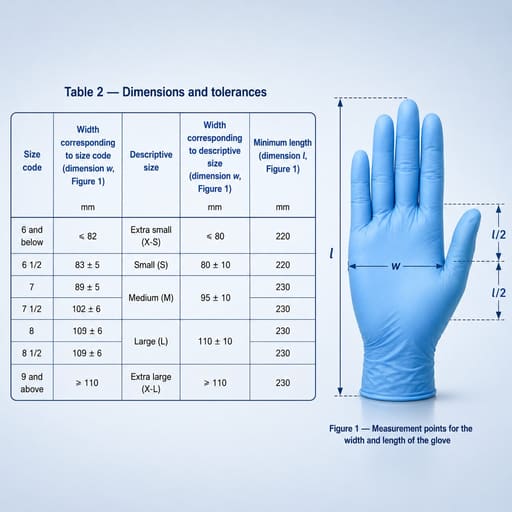 Palmtex Pro Nitrile Gloves Blue - Small (Pack of 100)