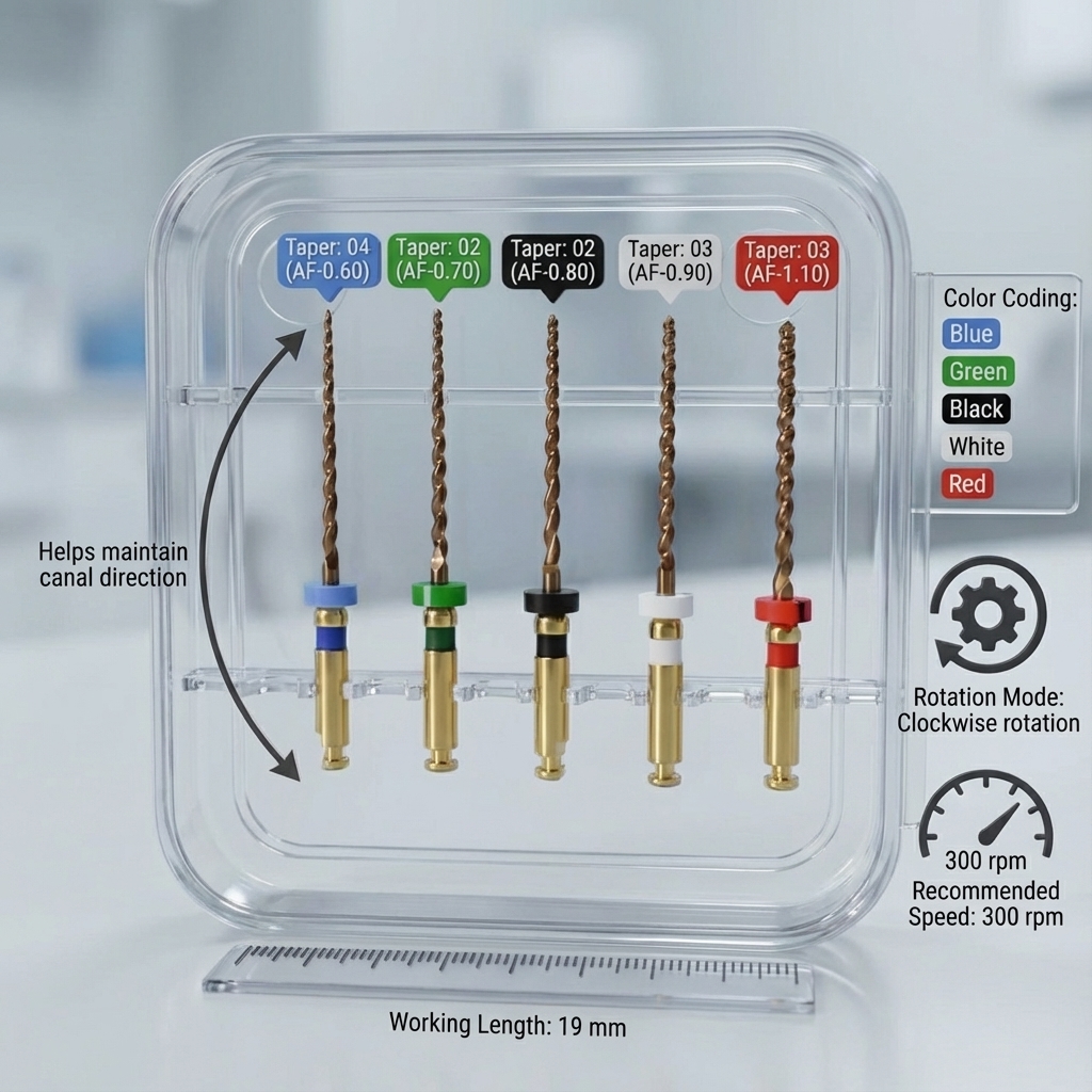Waldent Path Drills For EndoResQ File Retrieval System (Pack Of 5)