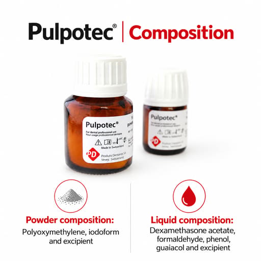 Pd Pulpotec (15 Gm Powder + 15 Ml Liquid) 