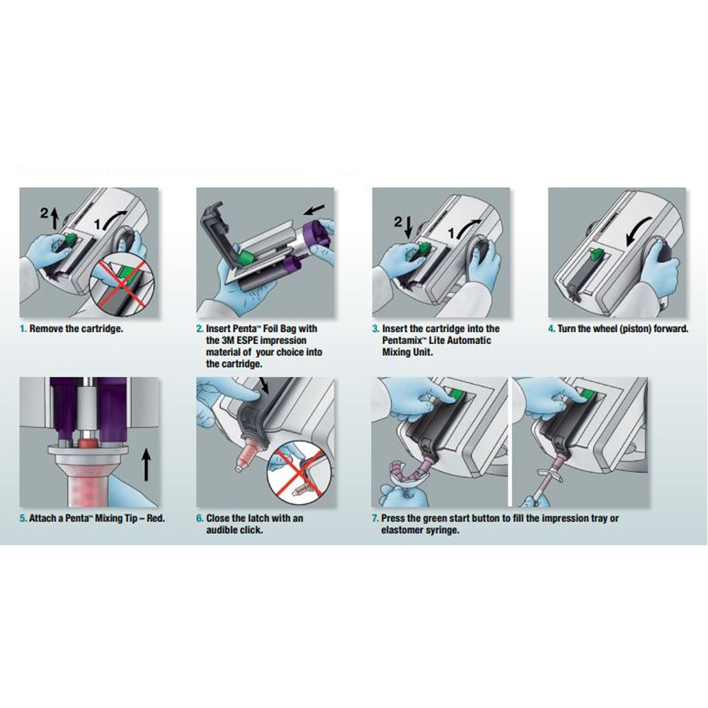 3M ESPE Penta Elastomer Syringe Set Without Brush