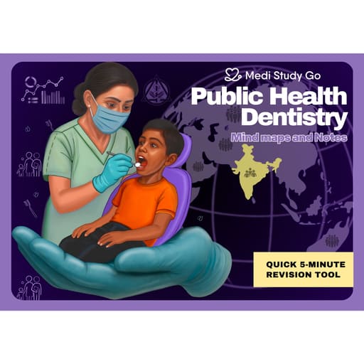 Medi Study Go Public Health Dentistry Mind Maps And Notes (ISBN: 424232)