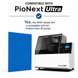 Piocreat NFEP Film For PioNext Ultra Dental 3D Printer (Pack of 5) - 4