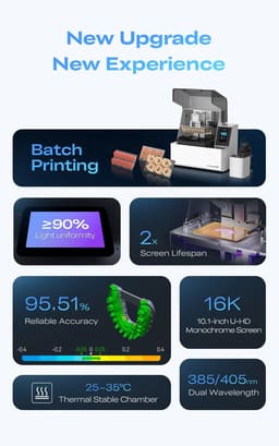 Piocreat PioNext Ultra Dental LCD Resin 3D Printer DJ-89 - 7