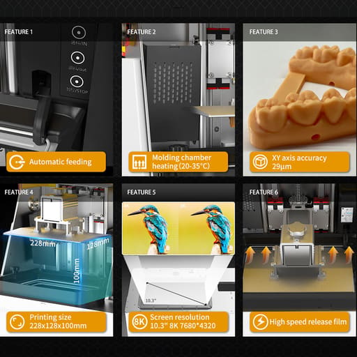 Piocreat PioNext Ultra Dental LCD Resin 3D Printer DJ-89