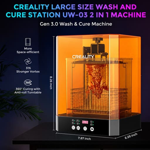 Piocreat UW-03 Washing & Curing Machine