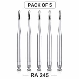 Pivo Amalgam Preparation Carbide Contra-angle Burs - RA (Pack Of 5) - 8