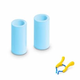 Polydentia Quickmat Silicone Tubes (Pack of 30)