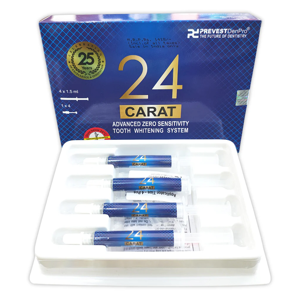 Prevest 24 Carat Bleaching Kit 35% 4 x 1.5ml Syr