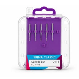 Prima Dental Domed Fissure Bur (Plain Cut)-1158-FG (Pack of 5)