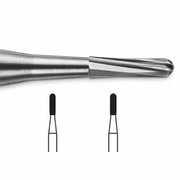 Prima Dental Domed Fissure Bur Plain Cut (For Airotor Only) # Pack Of 5 - 3