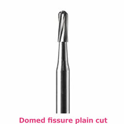 Prima Dental Domed Fissure Bur Plain Cut (For Airotor Only) # Pack Of 5