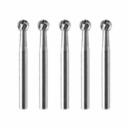 Prima Dental Round Straight Handpiece Carbide Bur #4 (Set of 5)