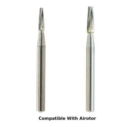 Prima Dental Taper Fissure Surgical Carbide Airotor Bur 25 Mm (Pack of 5)