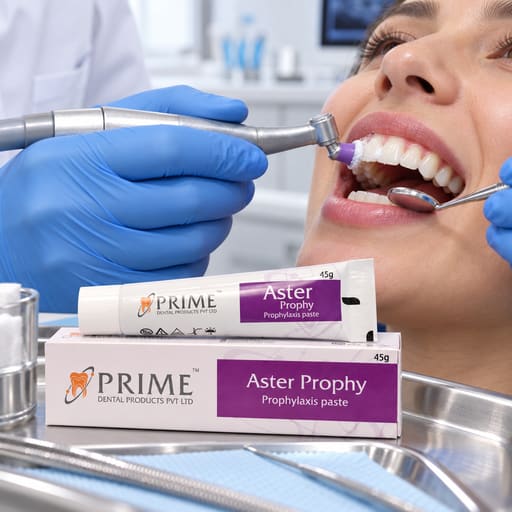 Prime Dental Aster Prophy - Lemon Flavour (Pack of 5) (Short Expiry 01-2027)