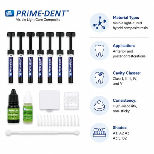 PrimeDent Hybrid Composite Kit
