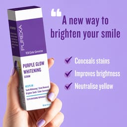 Purexa V34 Color Corrector Teeth Whitening Purple Pen & Purple Serum Combo (Pack of 5 Each) - 10