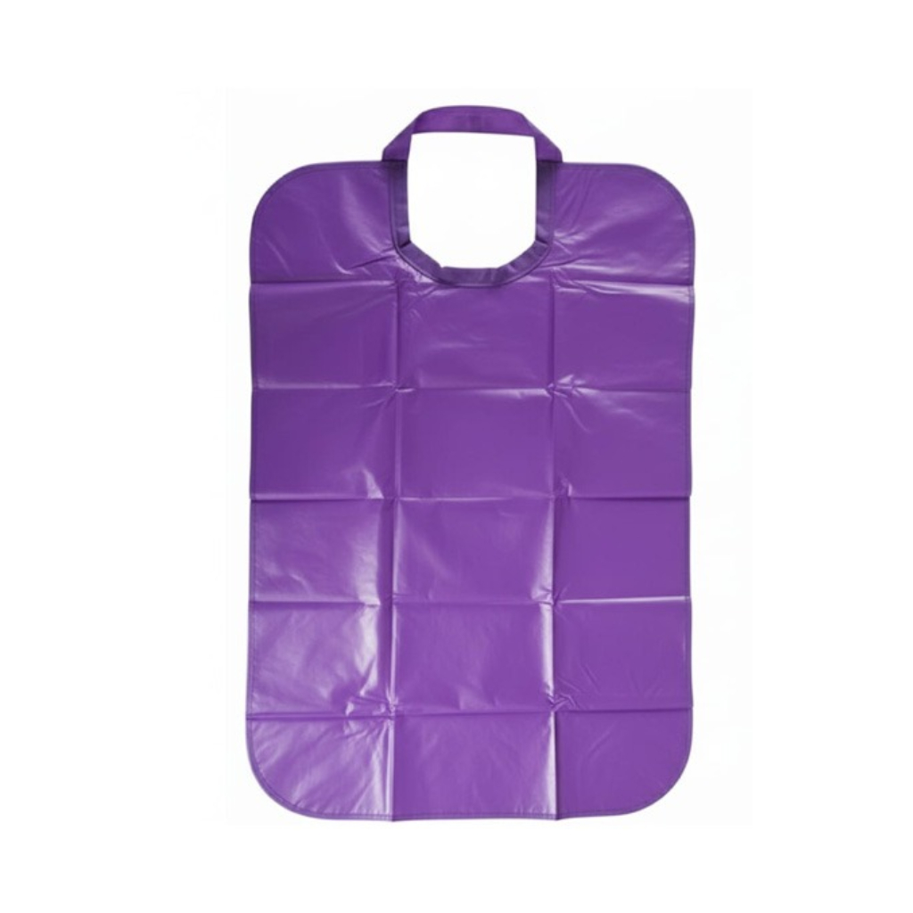 Oro Dental Vinyl Pateint Apron - Purple