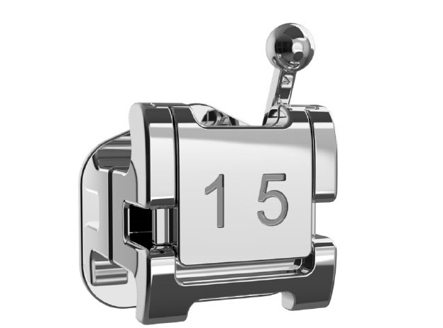 Pwortho Passive Self-Ligating Brackets - MBT 0.022