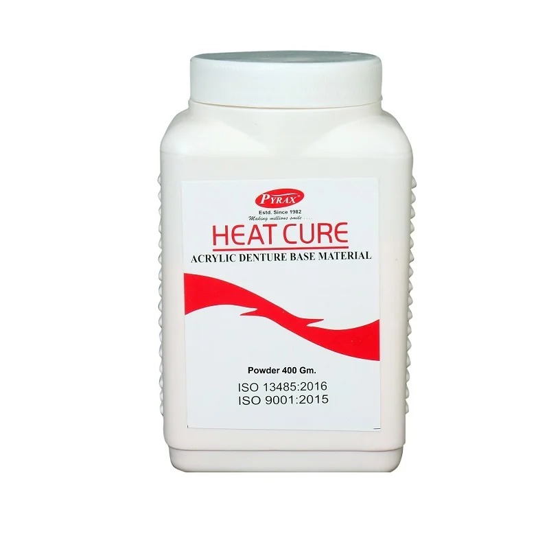 Pyrax Heat Cure Powder Clear -400g