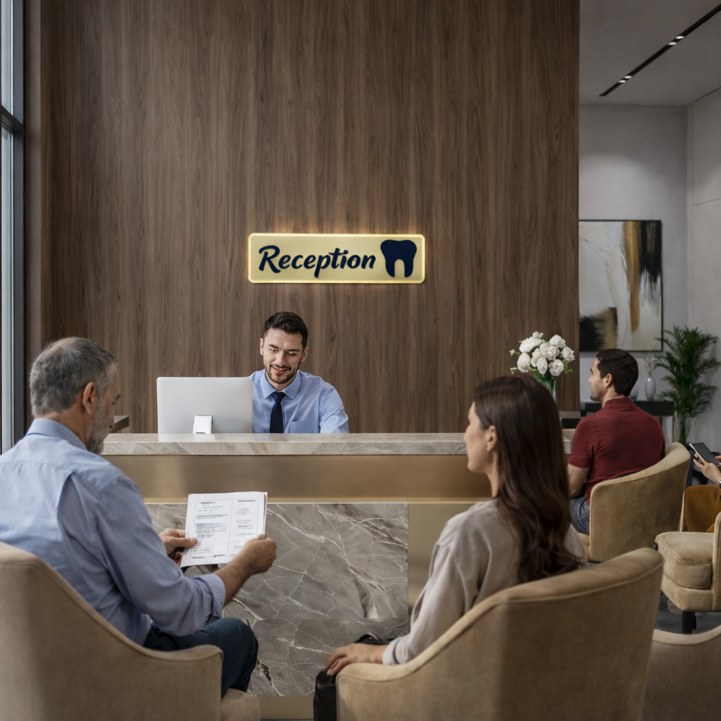 Unique Dents Acrylic Sign Plates