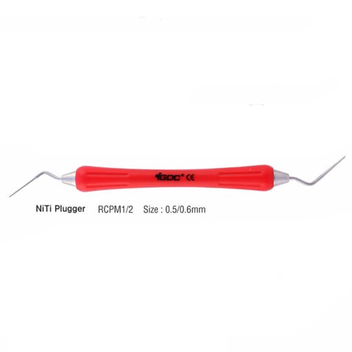 GDC NiTi Hand Plugger Red Double End Size 0.5mm/0.6mm - RCPM1/2
