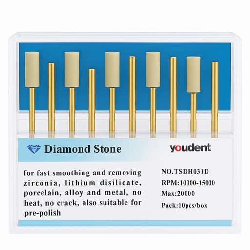 Youdent Diamond Stones For Zirconia, Ceramic, Porcelain & Metal HP (TSDH031D)