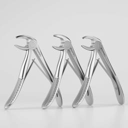 Waldent Pedo Extraction Forceps Kit Set of 7 (K1/2) - 4
