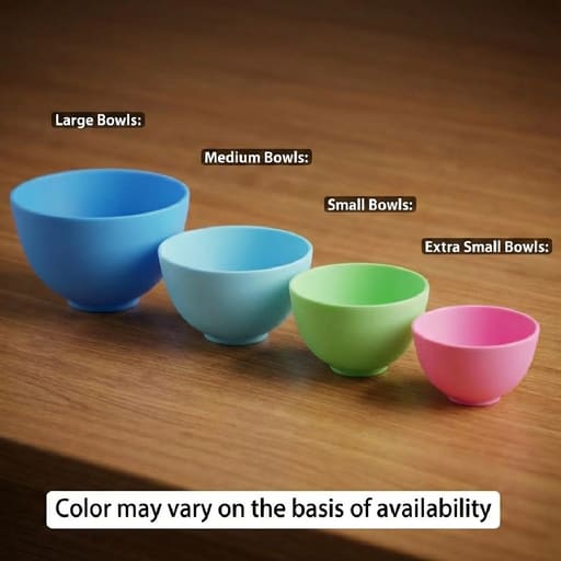 ET Dental Rubber Mixing Bowls