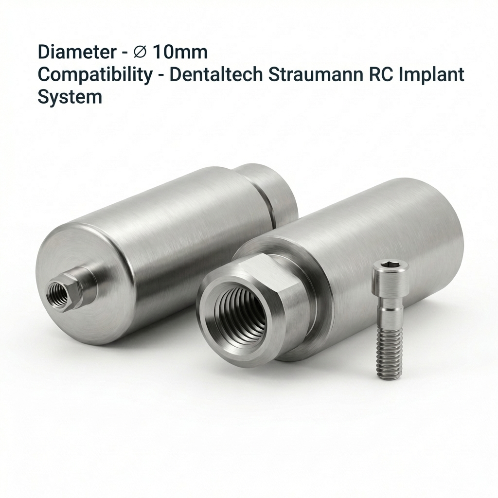 Dentaltech Premill Abutment Blank - Straumann RC Implant Compatible (ITIRC - TZ)