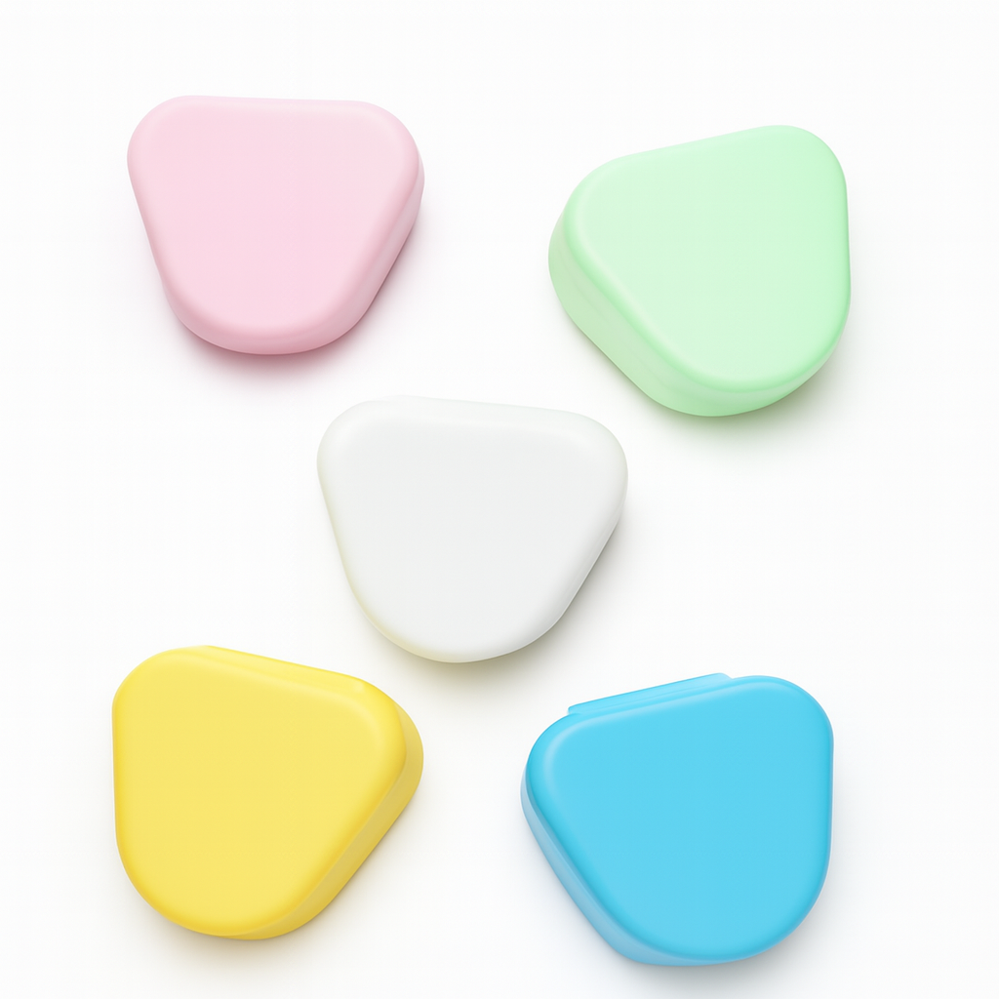 ET Dental Denture Box Cum Retainer Box (Pack Of 20)