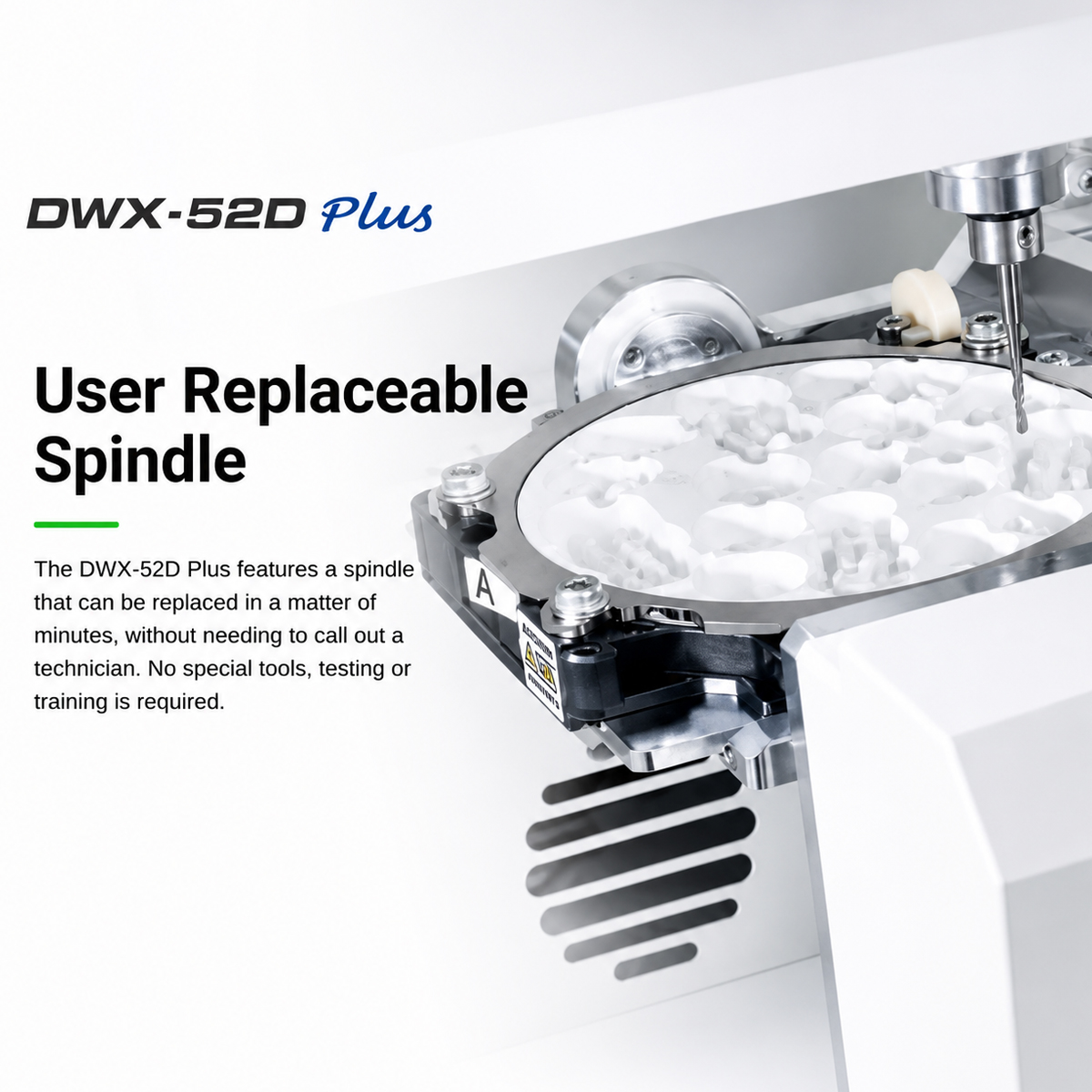 Roland DWX-52D Plus 5-Axis Dental CAD/CAM Milling Machine