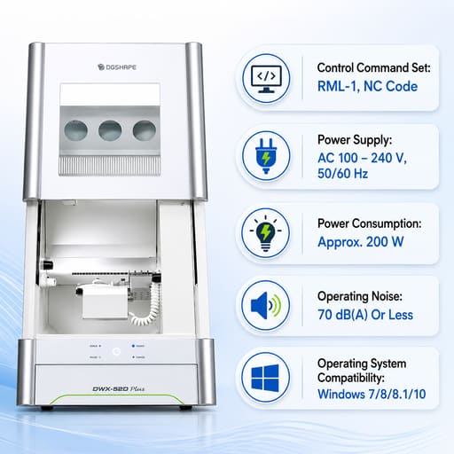 Roland DWX-52D Plus 5-Axis Dental CAD/CAM Milling Machine