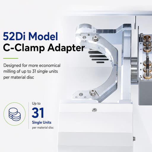 Roland DWX-52Di Plus Dental CAD/CAM Milling Machine