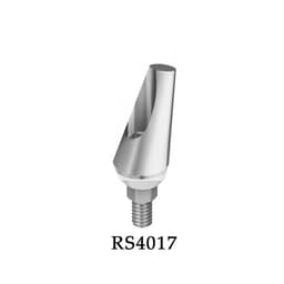 Dentaltech 15°Angular Abutment RS ∅5.0mm X G/H3.0mm X 7.0mm - Adin | Noris | MIS | AB Dental Compatible (RS4017)