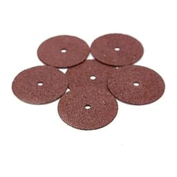 San-I Silicon Carbide Margin Adjustment & Seperation Discs for Ceramics Ø22 x 0.25 x 1.8mm (100pcs)         - 7
