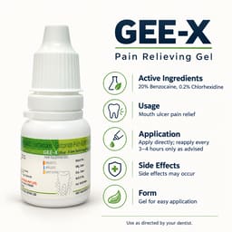 Sandika Pharma Gee - X Pain Relieving Gel (Pack of 10) (Short Expiry 02-2027) - 3