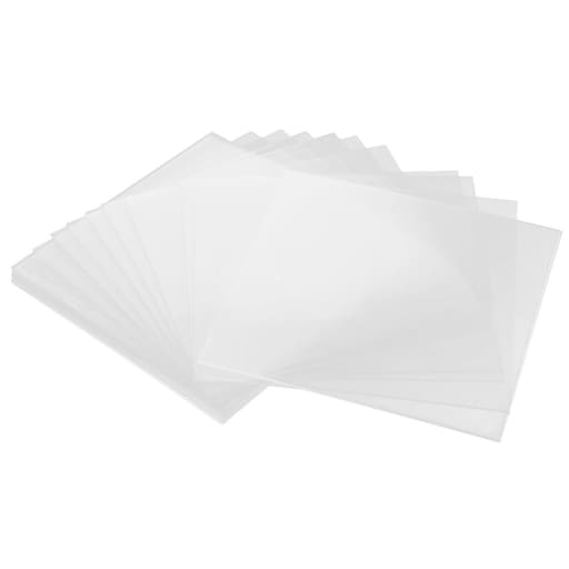 Sawbros Softflex Thermoforming Plastic Soft Sheet Square - 1.5mm (Pack Of 20)