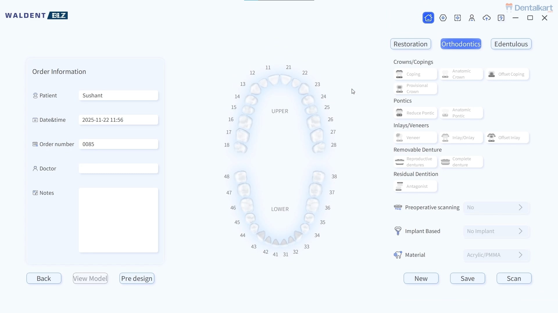 Waldent BLZ IntraVue 900 Ai Intraoral Scanner | Call +91-9311803455 For Easy Finance Options