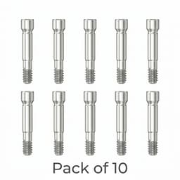 Mediden Neodent GM Compatible Titanium Abutment Screw (S-147-1) (Pack of 10)