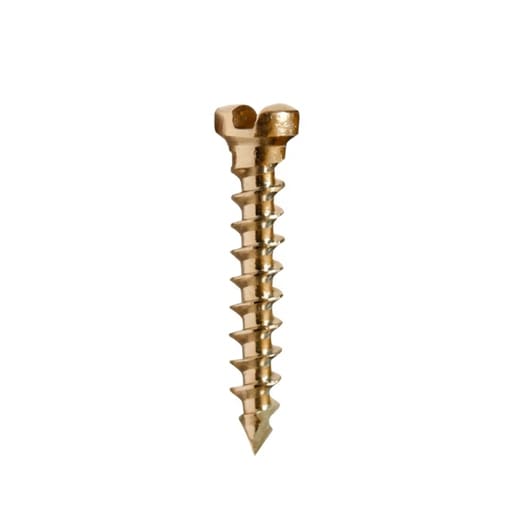 SK Surgicals SS Single Slot Screws - 1.5mm x 10mm (15010S) (Pack of 5 )