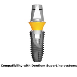 Mediden Dentium SuperLine Compatible Titanium Abutment Screw (S-23) - 2