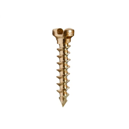 SK Surgicals SS Single Slot Screws - 1.5mm x 8mm (1508S) (Pack of 5 )