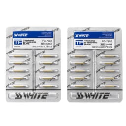 SS White Trimming & Finishing Bur-12 Blades (Pack of 10) - 4